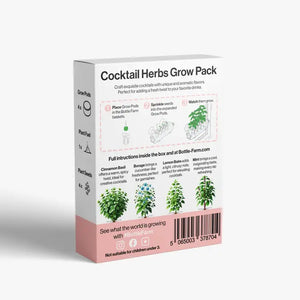 Cocktail Herbs Grow Pack - Refill Kit