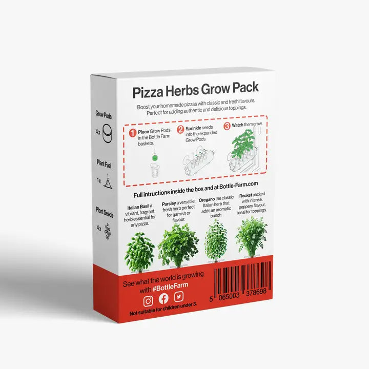 Pizza Herbs Grow Pack - Refill Kit