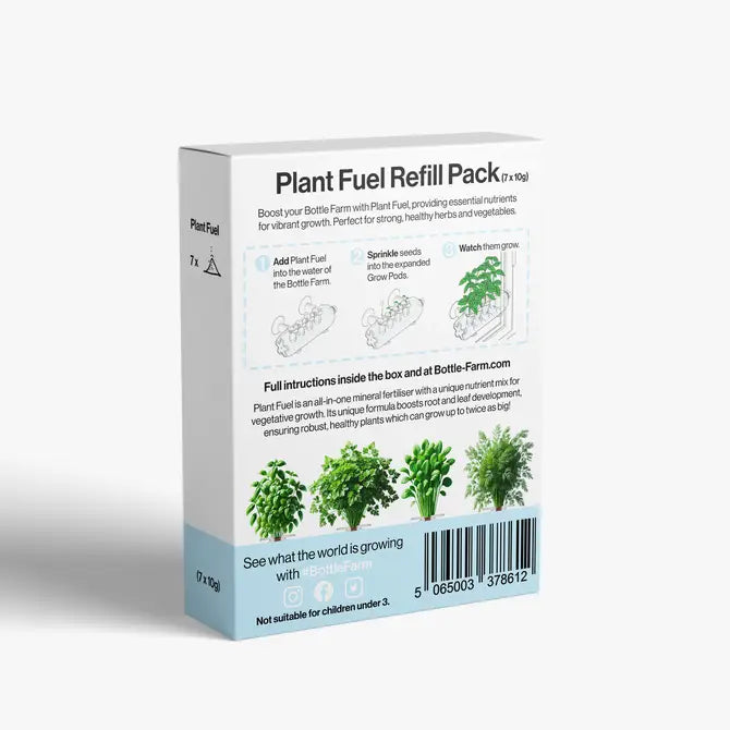 Plant Fuel Refill Pack - Plant Food Sachets for Herbs & Veg